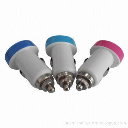Mushroom-shaped 5V/2.1A mini USB car charger